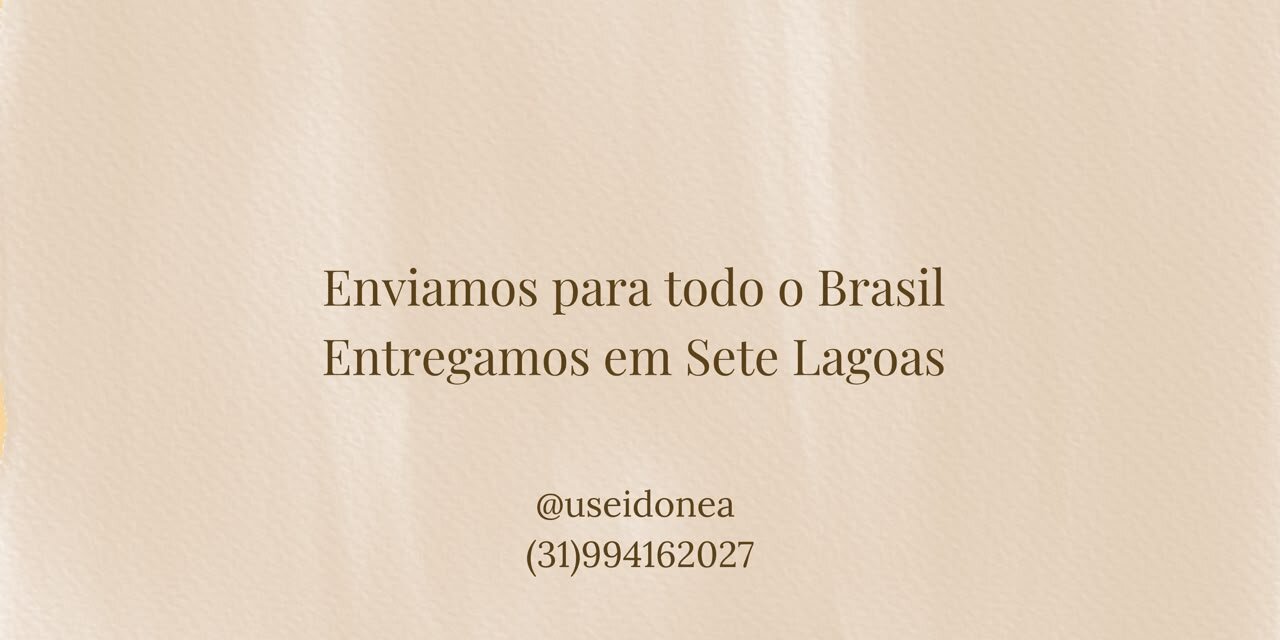Enviamos para todo Brasil