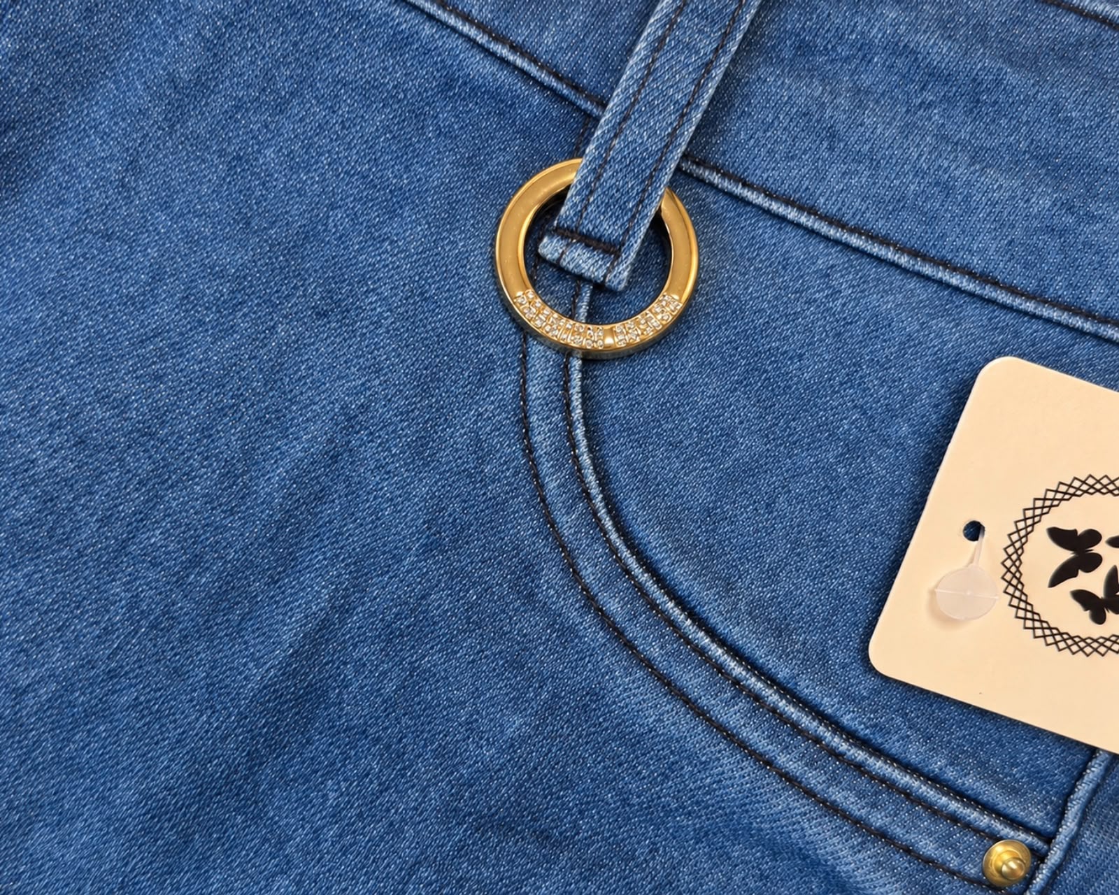 Saia Midi Jeans